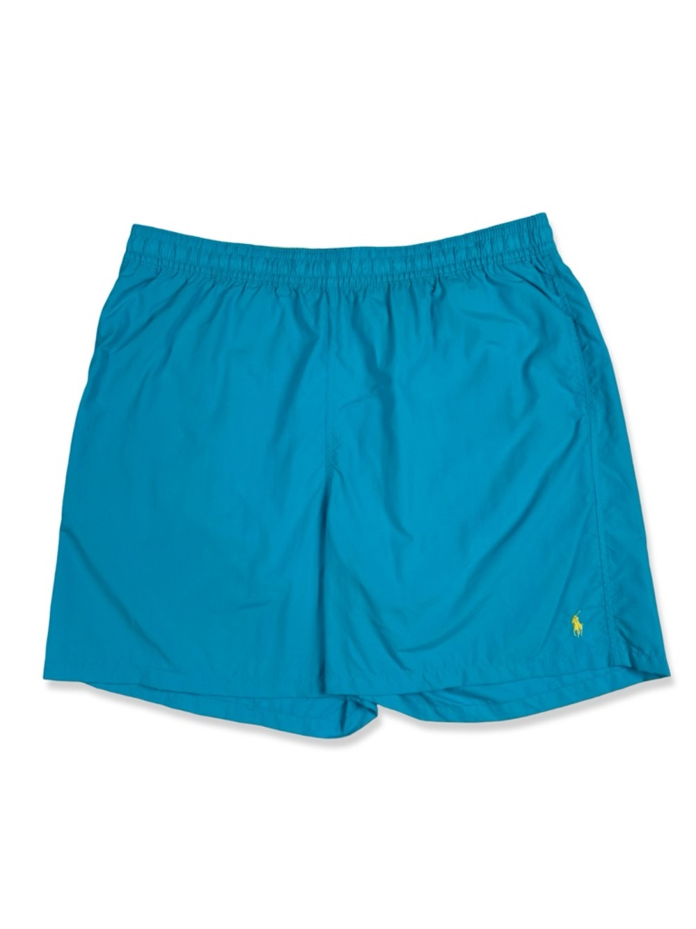 POLO Ralph Lauren Blue & Yellow Lined Swim Trunks